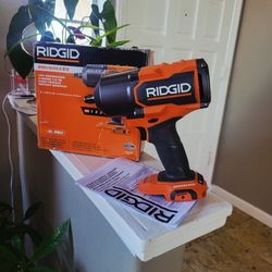 Ridgid 18V Brushless Cordless 4-Mode 1/2 in. High-Torque Impact Wrench (Tool Only)