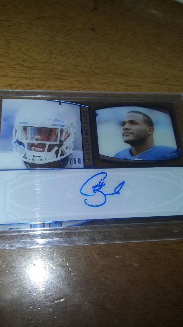 Giovani bernard rookie auto
