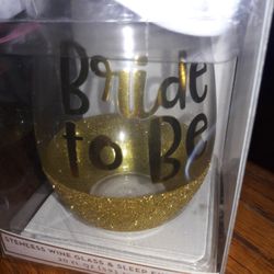 Bride to Be Wine Glass