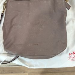 Coach Leather Shoulder Bag