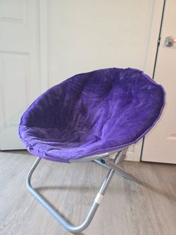 Silla redonda plegable