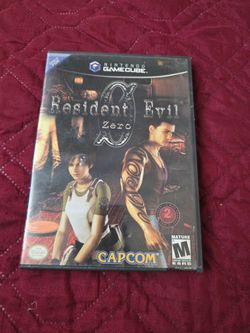 Nintendo Gamecube Resident Evil Zero Video Game