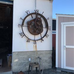 Huge Metal Clock