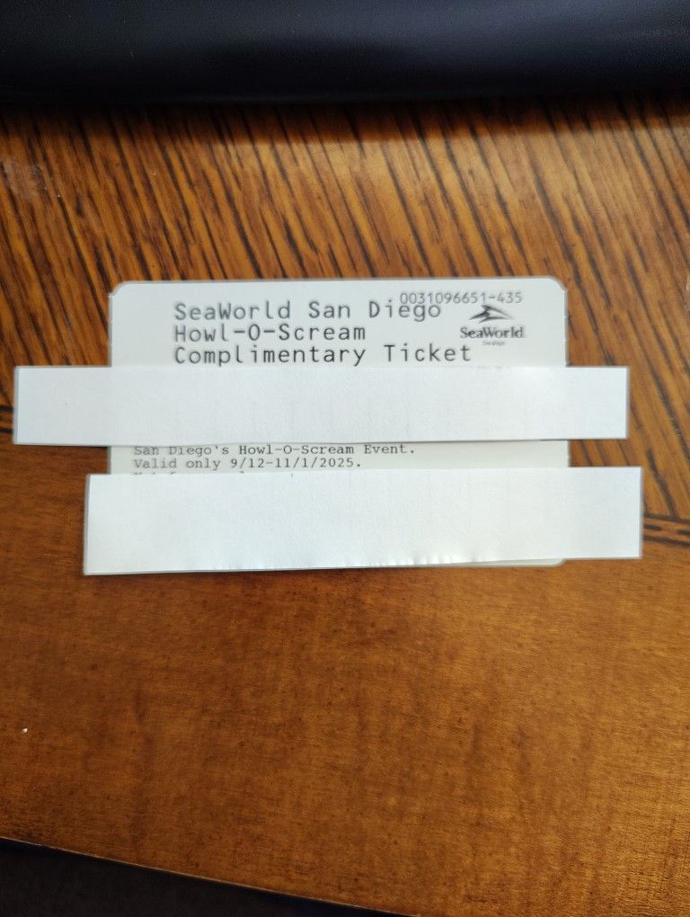 Howl O Scream, Any Night Ticket