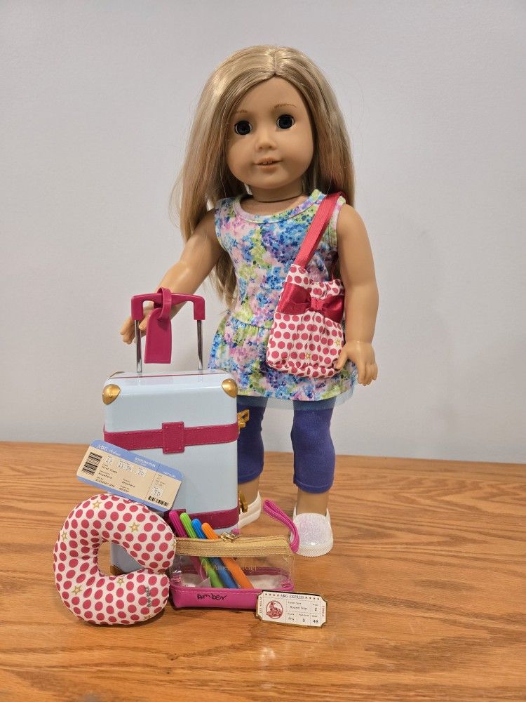 American Girl Travel Accessories Set