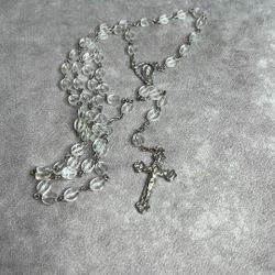 Silver Tone Rosary