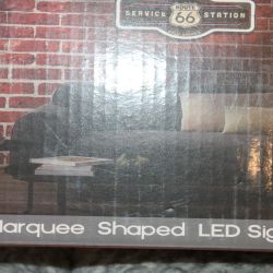 Route 66 LED sign