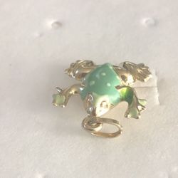14kt Hermoso Dije De Oro 🐸