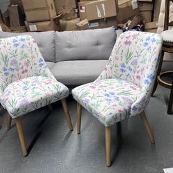 New 2 Modern Accent Or Dining Chairs See Picture For Dimensions 