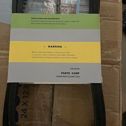 Brand New Parts Camp Replacement Belt