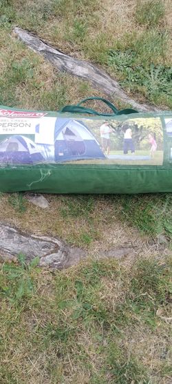 6 person Coleman camping tent