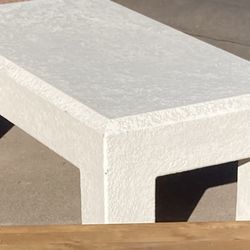 Matching heavy duty coffee table & end table