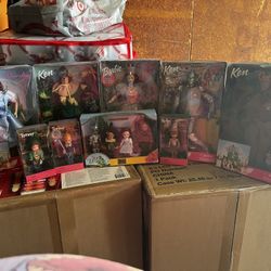 Lot of Wizard Of Oz Collectible Barbies