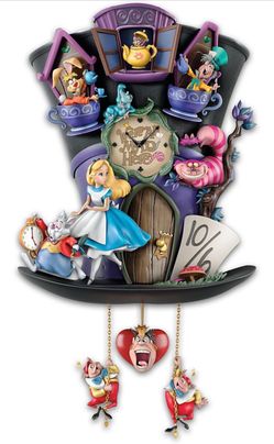 Alice in Wonderland Clock