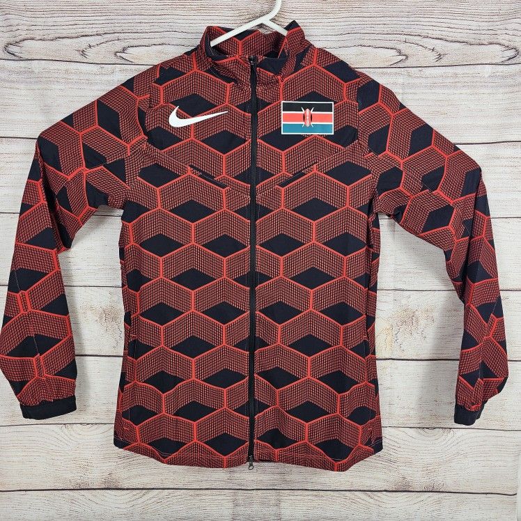 Nike Kenya Olympic Pro Elite Lightweight Track & Field Jacket CI8805-010 Size XS
