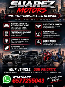 One Stop DMV/Dealer Service