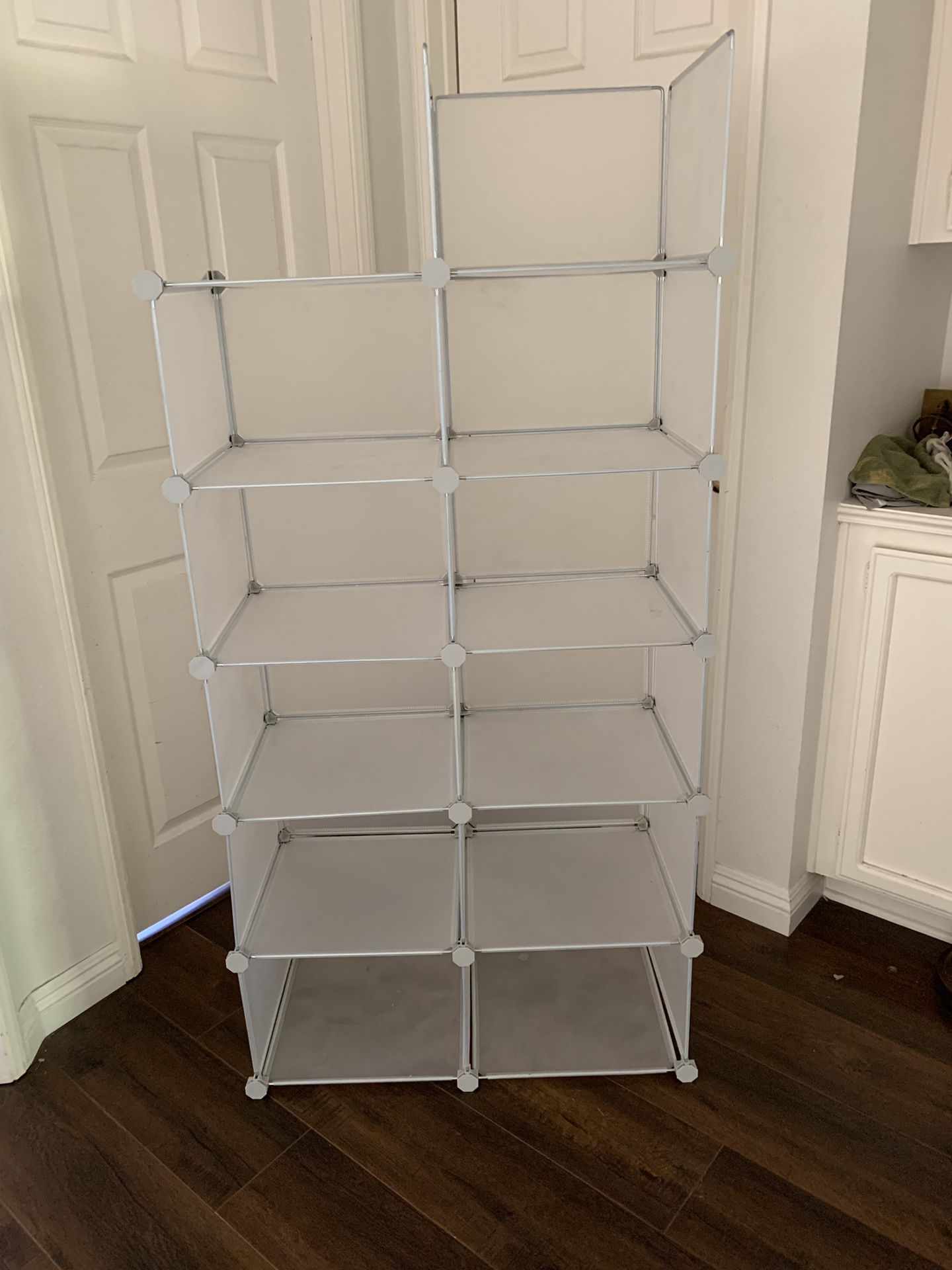 Closet organizer 10” x 14 1/2 each square