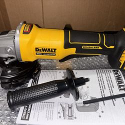 DEWALT 20V MAX Cordless Brushless 4-1/2 in. Angle Grinder with Paddle Switch (Tool Only)