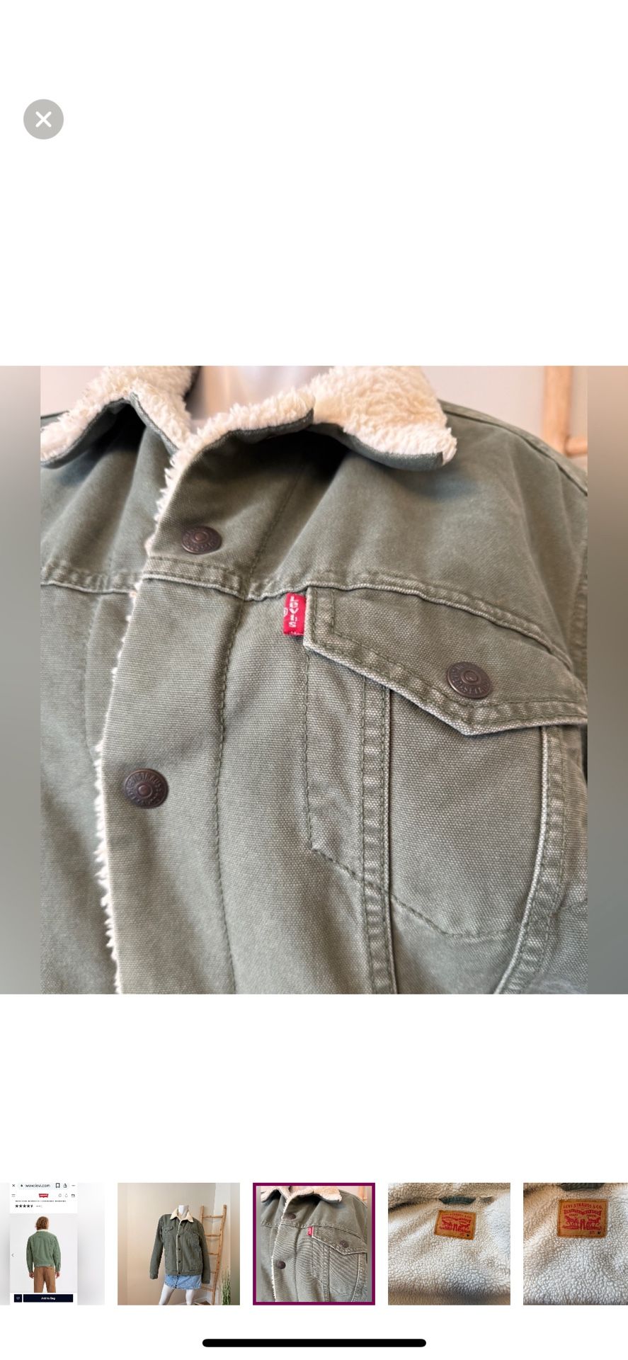 Levi Sherpa Trucker Jacket