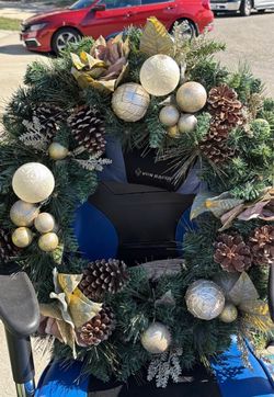 Large Christmas wreath