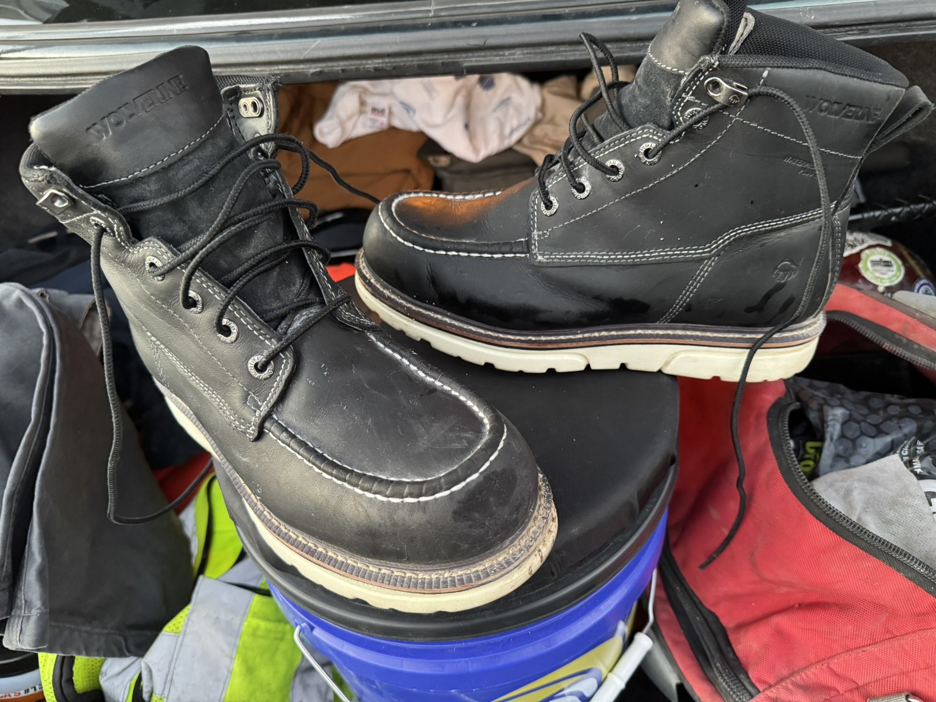 Wolverines Work Boots Size 9.5