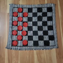 Large Checkers & Tic Tac Toe