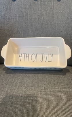 Rae Dunn Fourth Of July Loaf Pan