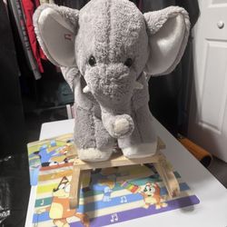 Elephant Musical Rocking Chair 