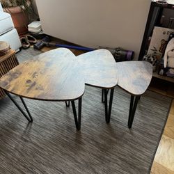 3 Piece Nesting Tables - GREAT CONDITION 