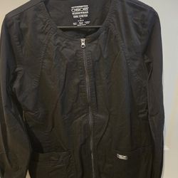 BRAND NEW W/OUT TAGS Womens SMALL black Scrub Jacket