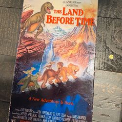 The Land Before Time VHS
