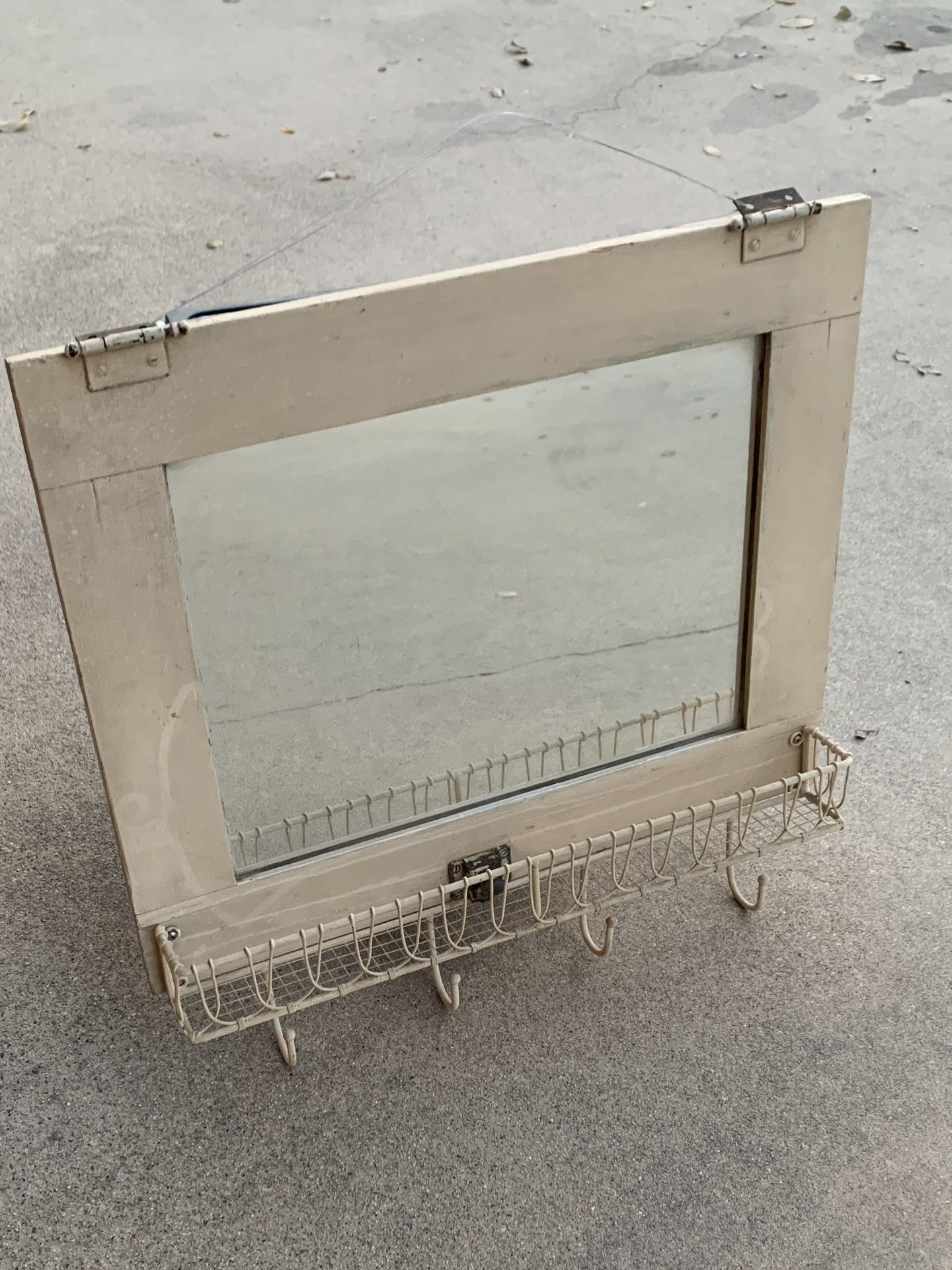 Old Cabinet Mirror