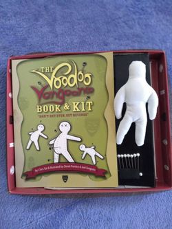 Voodoo Vengeance Doll, Pins, Instruction Book Kit