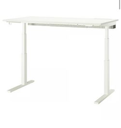 50% off IKEA MITTZON Desk sit/stand, electric white