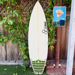 5’8 Channel Islands Sampler Surfboard Shortboard (not Lost Sharpeye Better Two Happy Everyday Pyzel Inferno 72 Rnf 96 Red White Tiger OG Flyer Rusty S