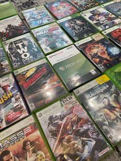 Xbox + 35 games + kenect