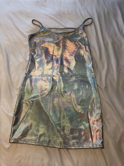 iridescent dress 🛍
