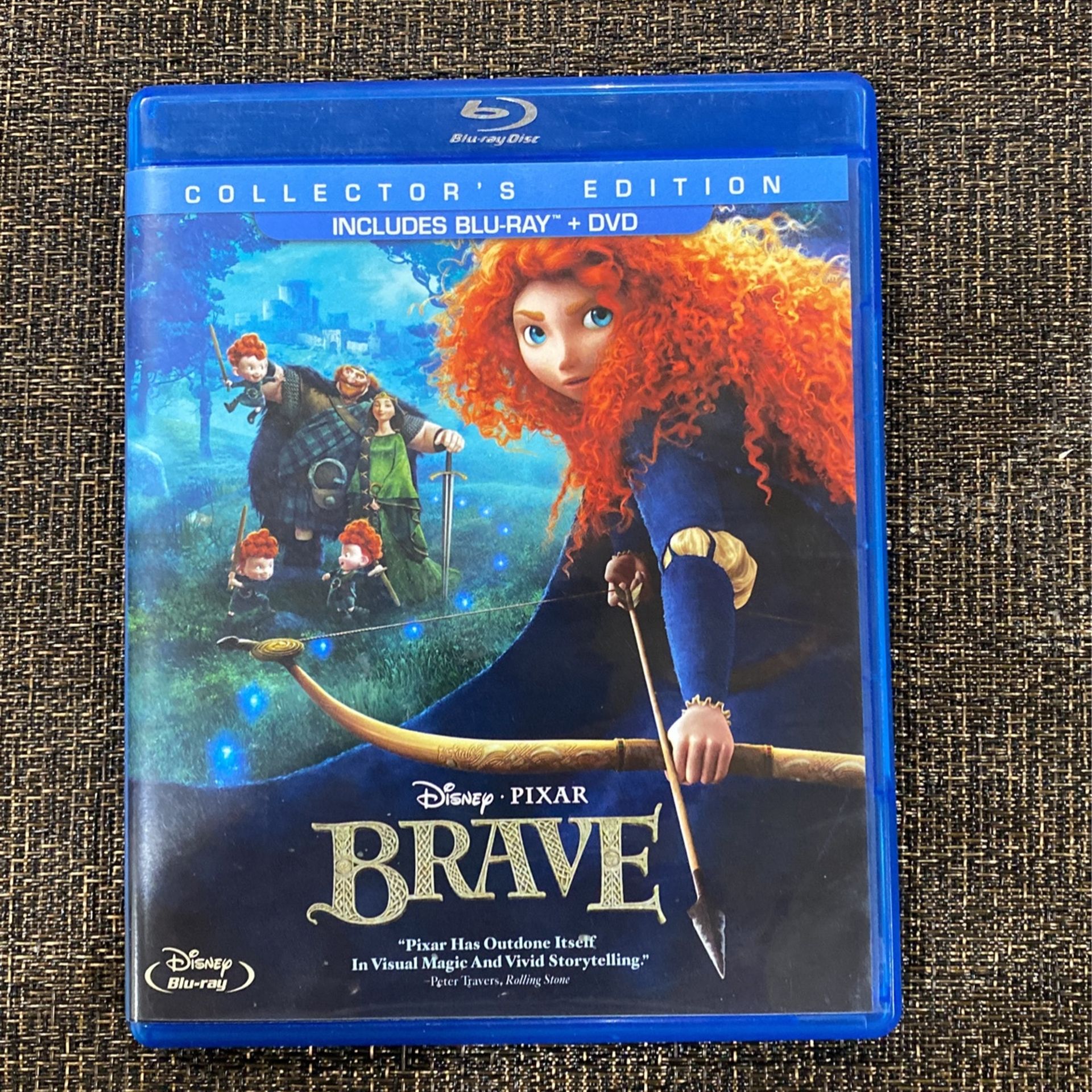 Disney Pixar Brave Blu Ray