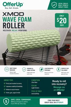 XMOD Wave-Foam Roller