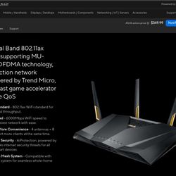 ASUS WiFi 6 Gaming Router