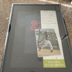 Studio Decor Black Shadowbox 18in X 24in
