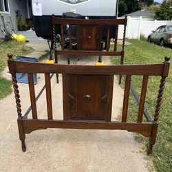 Antique Full Size Bed Frame