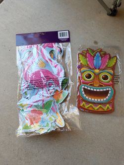 Tiki party decorations