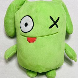 14” Ugly Doll Ox Green Ugly Monster Plush Round Cuddly Plush