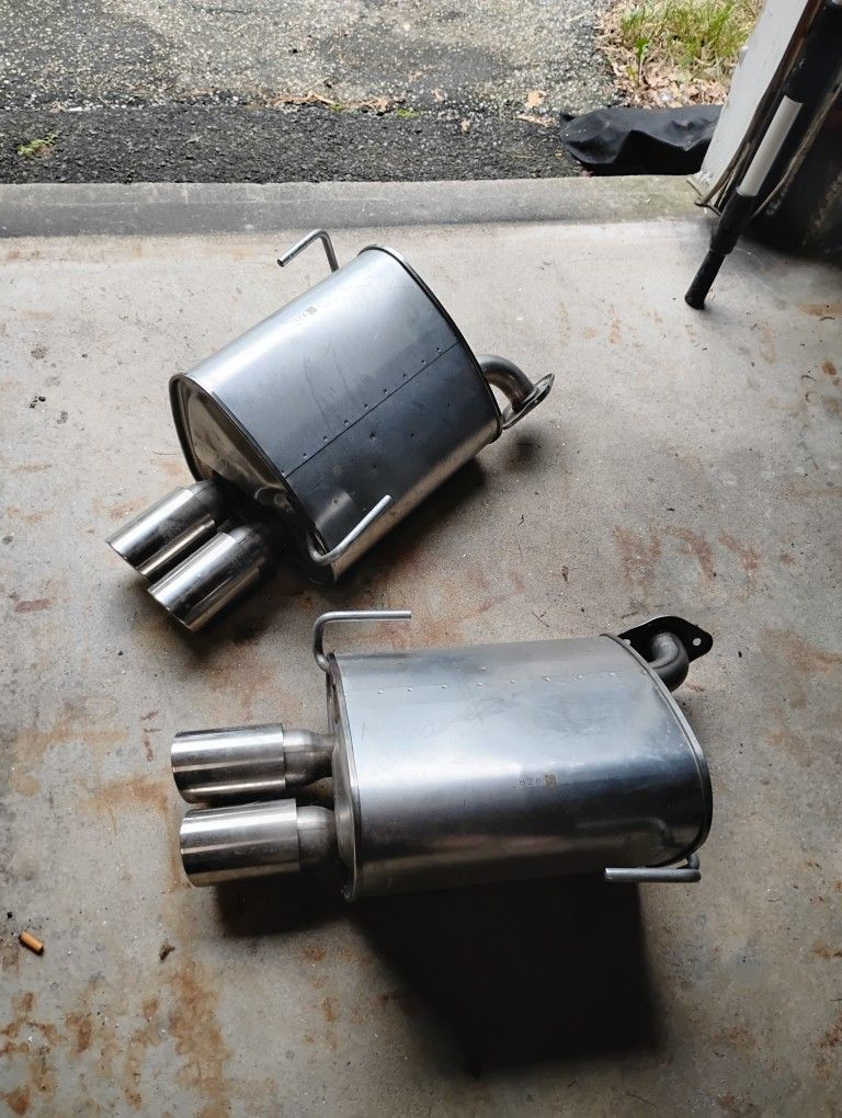 Subaru WRX Stock Mufflers