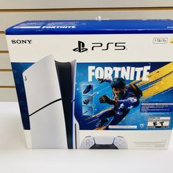 PlayStation 5 Slim Disc Fortnite Skin Bundle 