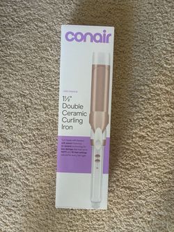 Conair 1.5" Double Ceramic Curling Iron