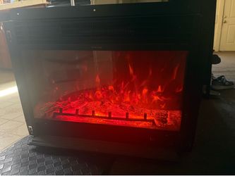 Plug in fire place