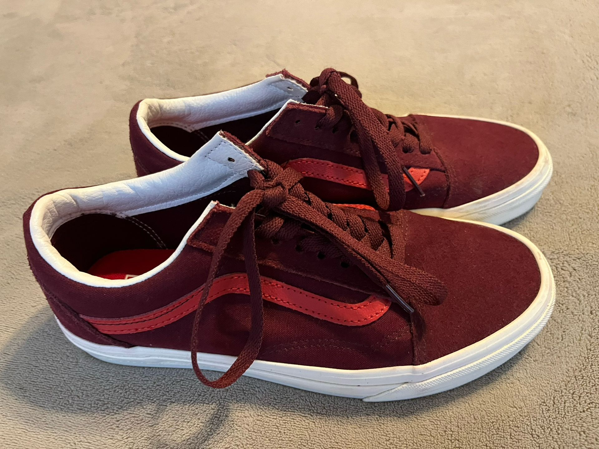 Red Vans Women’s Side 8