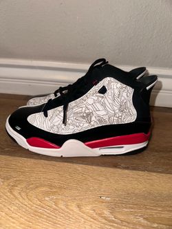 Air Jordan Dub Zero GS 'Fire Red' | White | Kid's Size 5.5